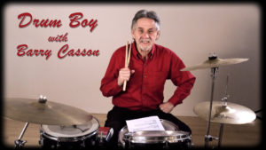 Drum Boy, Barry Casson, music teacher, drums, drumming, Victoria, British Columbia Canada